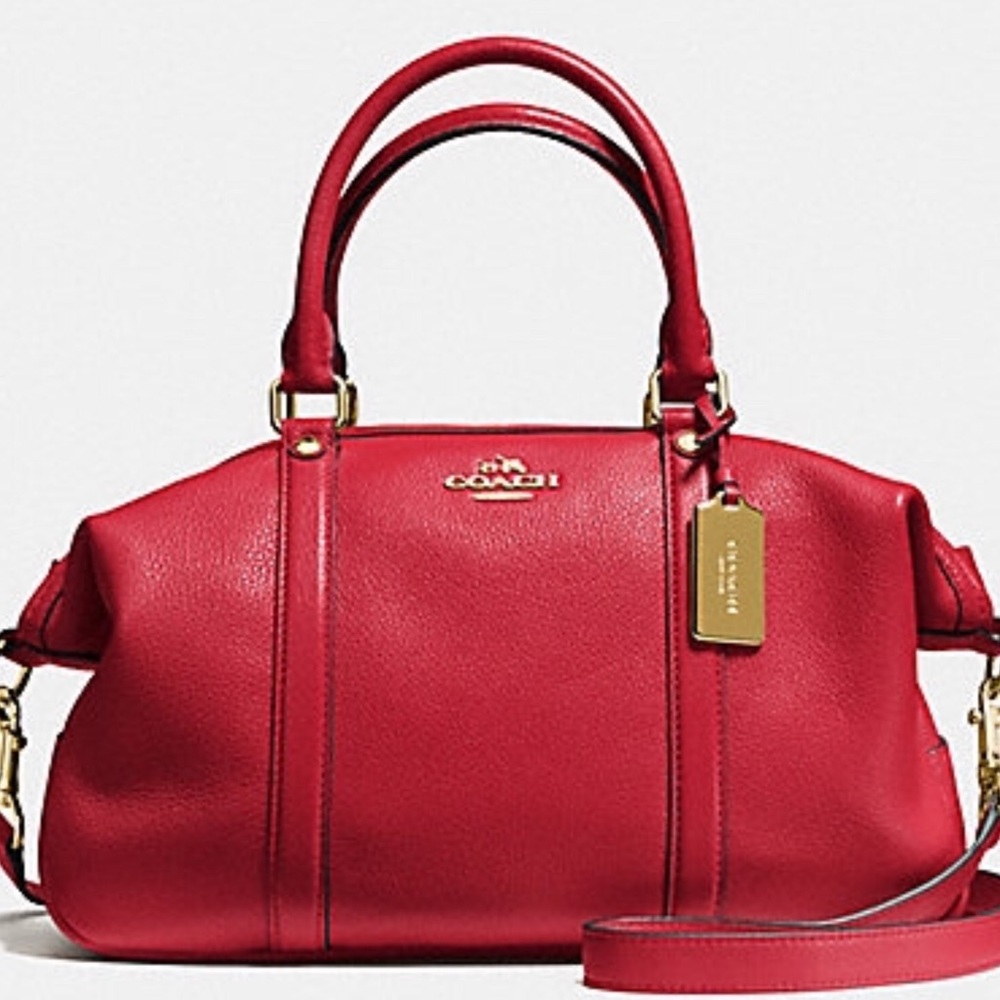 CENTRAL SATCHEL IN PEBBLE LEATHER